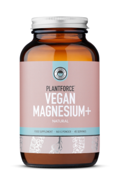 Plantforce® - Vegan Magnesium+ Lemon/Natural - 160g powder