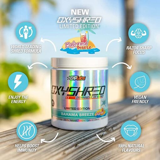Oxyshred Thermogenic Fat Burner VeganSupps.nl