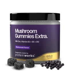 Mushroom Gummies Extra GOLD – Geschmack: Schwarze Johannisbeere